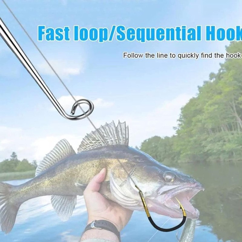 Quick Fish Hook Remover Tool 3 Set Fishhook Easy Removal