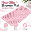 Non-Slip Shower Mat for Bathtubs and Bathrooms – 43 x