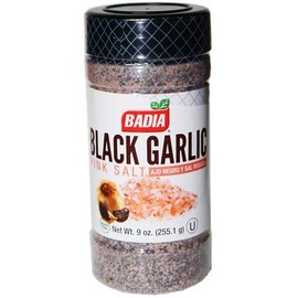Badia Black Garlic Pink Salt, 9 oz