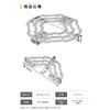 NEOROSS Folding Trivet, Compatible with SOTO ST310 ST340 GS-100R2, Stainless