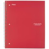 Five Star Spiral Notebook, 3 Subject, Wide Ruled Paper, 150