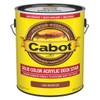 CABOT STAIN 11880 REDWOOD SOLID COLOR DECKING ACRYLIC STAIN W/ SURFACE PROTECTOR SIZE:1 GALLON.