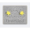 Grandad Dad Gift Fridge Magnet Wooden I'm not retired I
