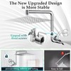 Rain Shower Head Extension Arm, Upgrade 12 Inch Metal Shower