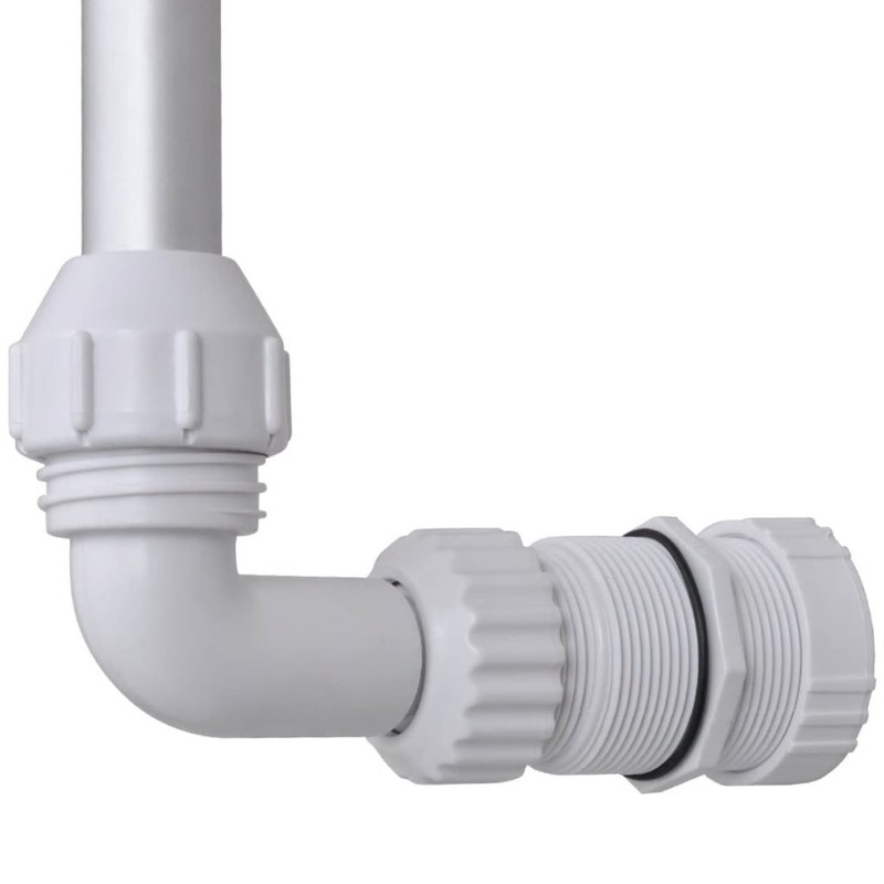 Ergode Cascade Waterfall Pool Fountain with LED Lights - Mesmerizing