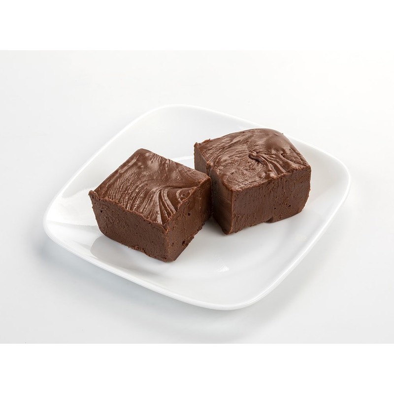 Lehman's Melt-in-Your-Mouth Fresh Homemade Chocolate Fudge No Nuts 1 Pound