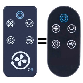 New Replacement Remote Control for OmniBreeze 3333004 Tower Fan 100 cm / 40 in Breeze Remote Control DC2018