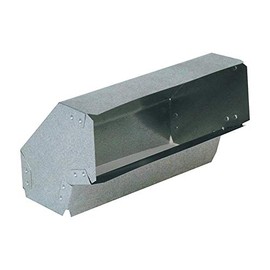 Imperial 10x3-120s 10" X 3-1/4" Galv Shortway Wall Stack Elbow 90 Deg, No Size