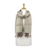 PASKMLNA Paisley Jacquard Pashmina Chal Wrap Bufanda Estola, Beige-.taupe018129, L