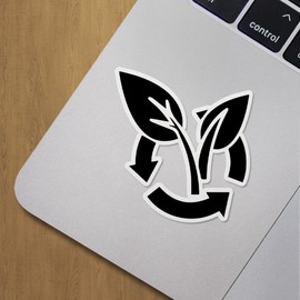 Decal Stickers of Compost Premium Indoor (No Waterproof) Vinyl Decal Stickers for Laptop Phone Accessory Helmet Car Window Mug Tuber Cup Door Wall Decoration ANDVER3915090BL