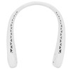 White Adjustable Hanging Neck Electric Fan Bladeless Portable USB Charging