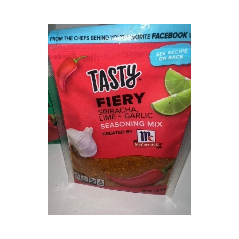 MCCORMICK TASTY 8 PACK VARIETY OF SEASONING MIX 1 OZ