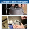 Manual Piston Ring Filer, 80514 Piston Ring End Cap Filer