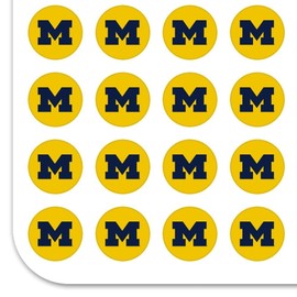 University of Michigan Secondary Logo Planner Calendar Scrapbooking Crafting Stickers