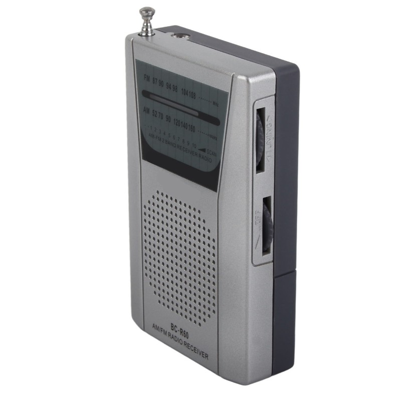 Portable Radio Portable Pocket Small Mini Multifunctional Practical AM FM