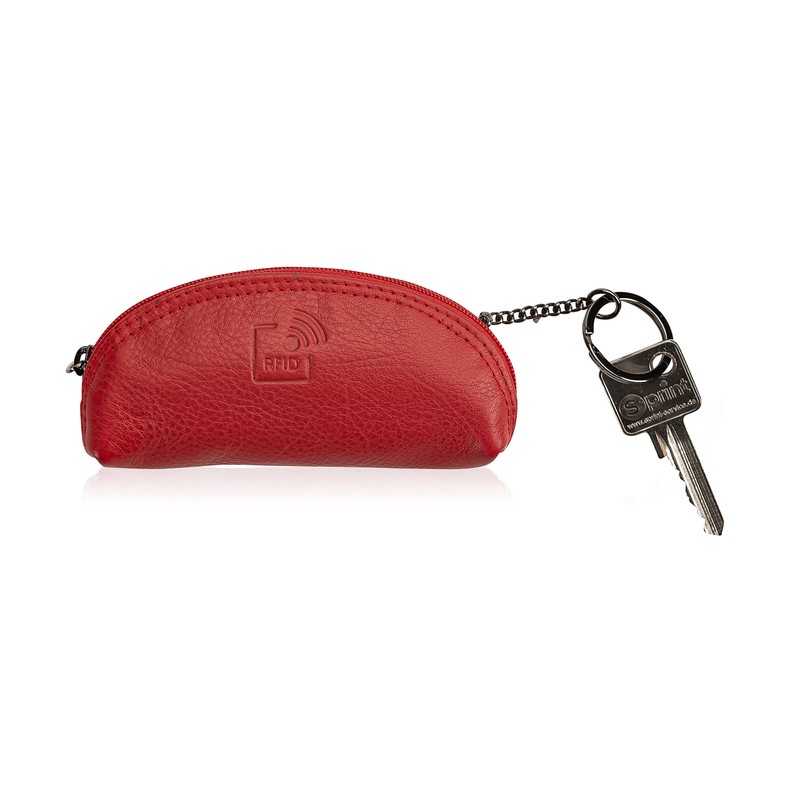 Josephine Osthoff Key Case Mini Coin Pocket Genuine Leather with