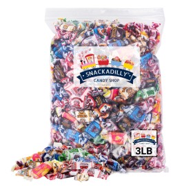 Albert's Taffy All 15 Flavors Assortment - 3Lbs By Snackadilly