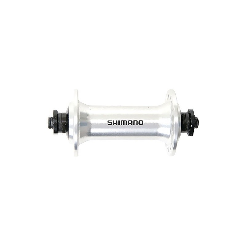 Shimano EHBRS300BAS Front Hub, Silver, 32H, OLD: 3.9 inches (100