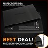 Woodraphic Upgraded Precision Square – 8 Inch 90° Layout Tool