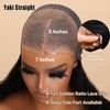 【UPGRADED】Nadula Yaki/Silk Straight Bob Lace Wig With Drawstring 180% Density