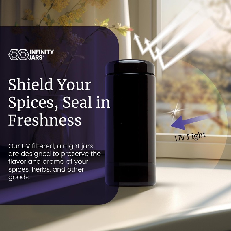 Infinity Jars, 1 L (34 fl oz) Pack 3, Premium