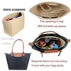 Lckaey bag Organizer Insert for le pliage organizer insert Handbags