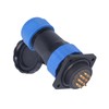 IP68 Waterproof Power Connector Male Female Square 4 Hole Aviation