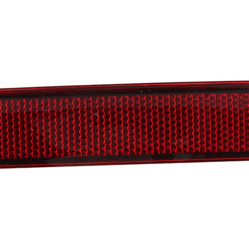 Rear Bumper Reflector Clear Visibility Rounded Edges Shockproof Replacement for