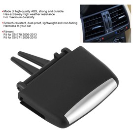 Ventilation clip, ventilation grille, ventilation clips, car rear air conditioning air intake, air grille clip clips, front row, colourfast, anti-scratch for X5 E70 / X6 E71