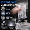 Swiwikai Kitchen Faucet with Pull Down Sprayer & Glass Rinser,