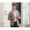Sailwind Men's Cardigan Pullover Cardigan V Neck Winter Jacket Classic