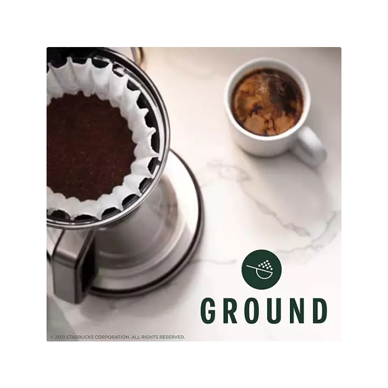 Starbucks 2 Packs Starbucks Dark French Roast Ground Coffee 40