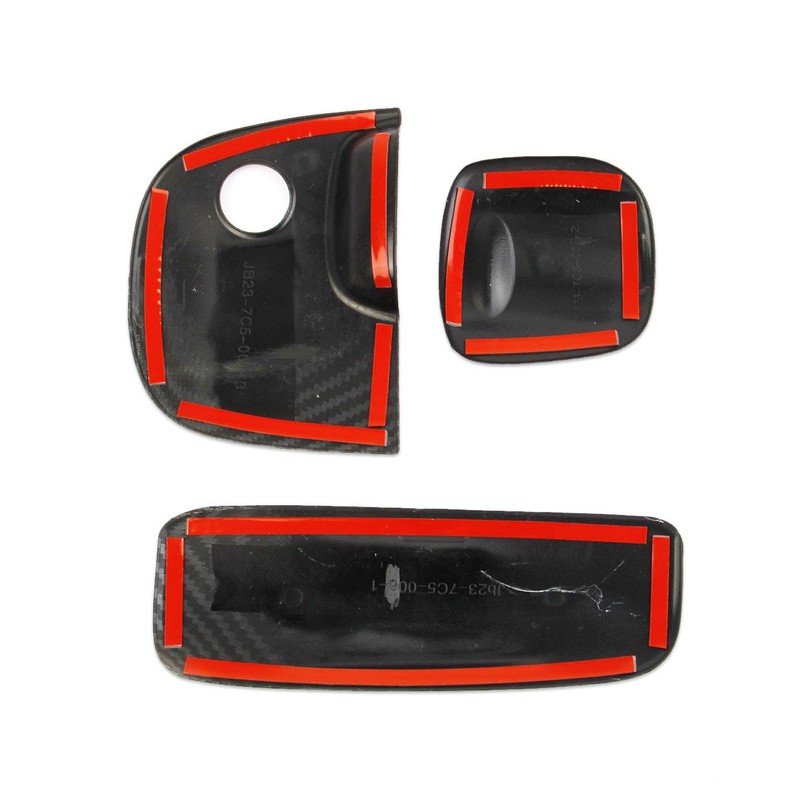 Fewshaw Carbon Fiber Style Center Consoles Shift Panel Storage Box