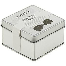 Amalfi EMDE 07 S/2 Forget Me Not Elephants, Black