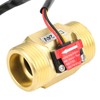 YFB10 Hall Flowmeter Switch G1in Water Flow Sensor Turbine Meter