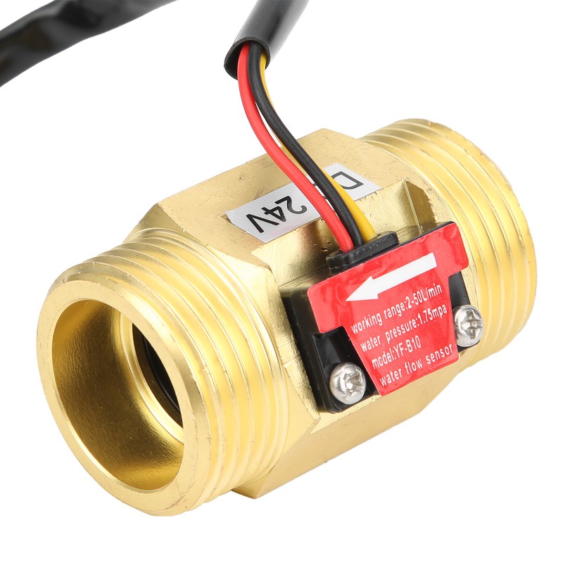 YFB10 Hall Flowmeter Switch G1in Water Flow Sensor Turbine Meter