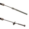 MOTOFLEX Simson Schwalbe KR51/1 Bowden Cable Set Black from Model