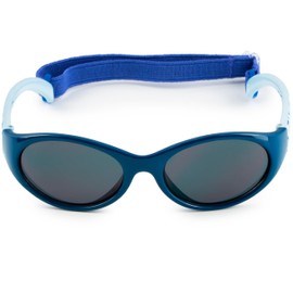 Kiddus Sunglasses for Kids Toddler Girls Boys Age 2-4 Years UV400 Sun Filter CAT3 Rubber BPA Free Adjustable Removable Strap, 00