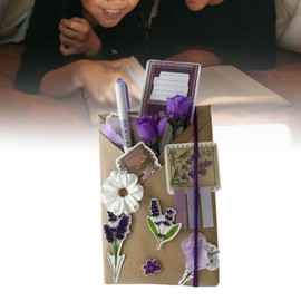 rockible Date with A Book Mystery Book Holidays Readers Themed Party Creative Romantic Birthdays Present Bookish Gift Gift Box, Purple