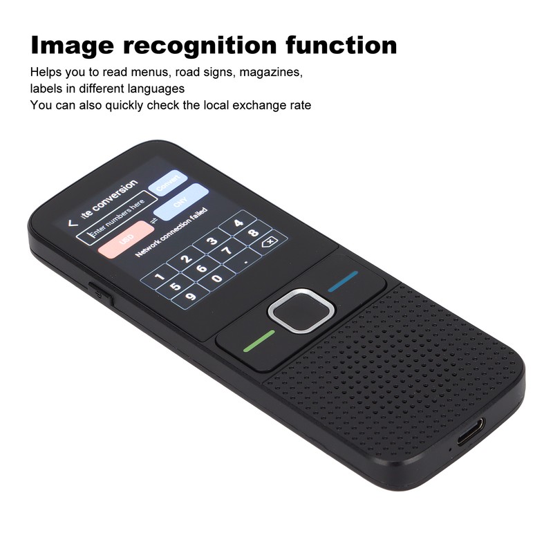 Smart Voice Photo Translator 2 Way Instant 138 Languages Touchscreen