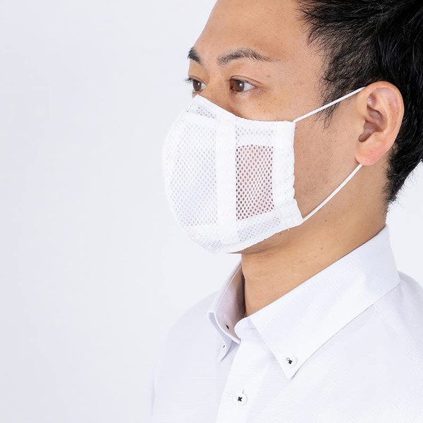 Medical Aid: Silver Ion Cooling Mask with Good Breathability, Silver