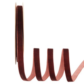 arricraft 15mm 20 Yards Velvet Ribbons, Single Face Garment Accessories Solid Color Handmade Craft Ornaments for Wedding Christmas Decoration Wrapping & Bow Making