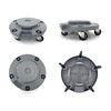 Trash Can Dolly | Heavy-Duty Plastic | 5 Casters |