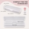 Beauticom Double-Layer Personal Storage Storage Case for Professional Nail Art