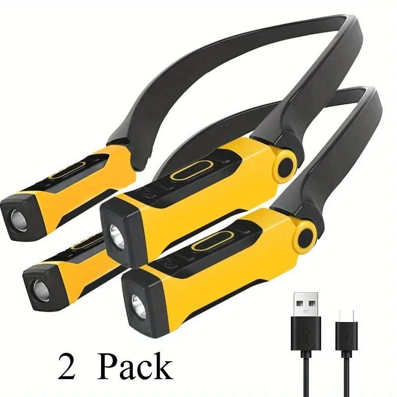 Rechargeable LED Neck Reading Light for Hands-Free Tasks – 2