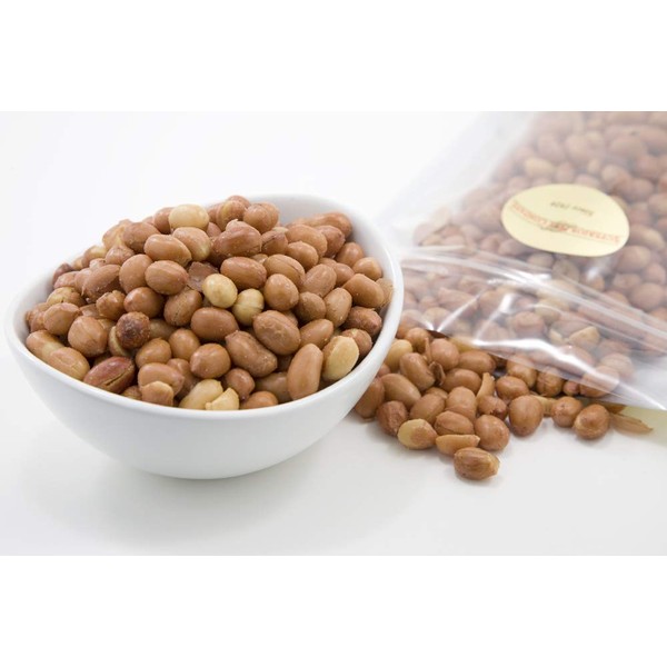 Roasted Spanish Peanuts (1 Pound Bag) (Salted)