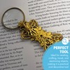 Gold Magnifying Glass with leaf pattern, Elegant Handheld Magnifier for