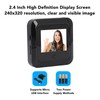 Digital Door Viewer, 2.4in Screen Monitor 0.3MP Camera 120 Degree