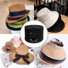 DYOUen Hat Boxes Hat Storage Box Felt Round Hat Box