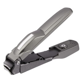 VOCOSTE Nail Clippers Portable Gray Stainless Steel Nail Clippers for Nail Care 1 Pcs
